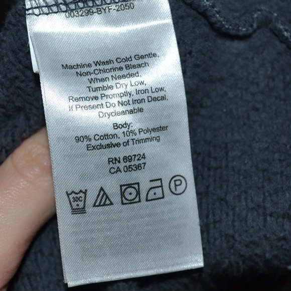 Columbia Quarter Button Front Fleece Gray Pullover Sweater Size Small - Picture 5 of 5